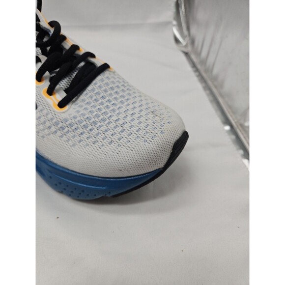 Men's Brooks Glycerin 21, White/Sapphire/Orange, 8 D Medium US - Picture 6 of 16